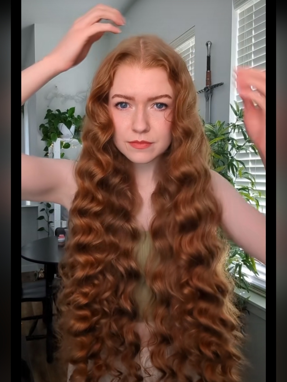 Heatless Curls For Very Long Hair. new